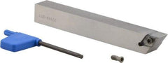 Iscar - SDAC, Right Hand Cut, 16mm Shank Height x 16mm Shank Width, Neutral Rake Indexable Turning Toolholder - 125mm OAL, DC..3 Insert Compatibility, Series Isoturn - Eagle Tool & Supply