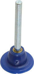 Value Collection - 3/4" Diam Adhesive/PSA Disc Backing Pad - 1/8" Shank Diam, 18,000 RPM - Eagle Tool & Supply