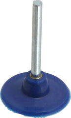 Value Collection - 1" Diam Adhesive/PSA Disc Backing Pad - 1/8" Shank Diam, 18,000 RPM - Eagle Tool & Supply