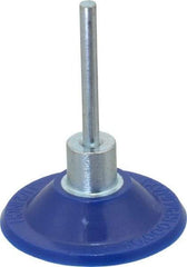 Value Collection - 1-1/2" Diam Adhesive/PSA Disc Backing Pad - 1/8" Shank Diam, 15,000 RPM - Eagle Tool & Supply