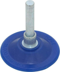 Value Collection - 2" Diam Adhesive/PSA Disc Backing Pad - 1/4" Shank Diam, 12,000 RPM - Eagle Tool & Supply
