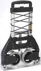 Wesco Industrial Products - 110 Lb Capacity 41" OAH Hand Truck - Single Grip Handle, Aluminum & Plastic - Eagle Tool & Supply