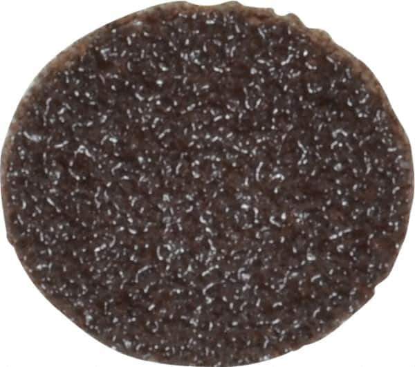Made in USA - 3/4" Diam, 50 Grit Aluminum Oxide Adhesive PSA Disc - Coarse Grade, Cloth Backing, For Low Speed Dual-Action Sanders, Random Orbital Sanders - Eagle Tool & Supply