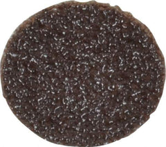 Made in USA - 3/4" Diam, 50 Grit Aluminum Oxide Adhesive PSA Disc - Coarse Grade, Cloth Backing, For Low Speed Dual-Action Sanders, Random Orbital Sanders - Eagle Tool & Supply