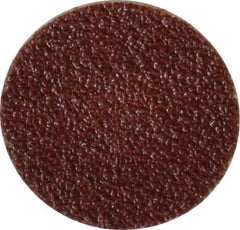 Made in USA - 3/4" Diam, 80 Grit Aluminum Oxide Adhesive PSA Disc - Medium Grade, Cloth Backing, For Low Speed Dual-Action Sanders, Random Orbital Sanders - Eagle Tool & Supply