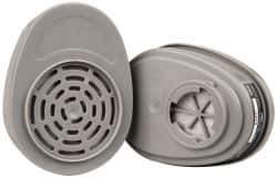MSA - Black Cartridge - Series Advantage 200, Protects Against Organic Vapor - Eagle Tool & Supply