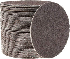 Made in USA - 3" Diam, 50 Grit Aluminum Oxide Adhesive PSA Disc - Coarse Grade, X Weighted Cloth Backing, For Low Speed Dual-Action Sanders, Random Orbital Sanders - Eagle Tool & Supply