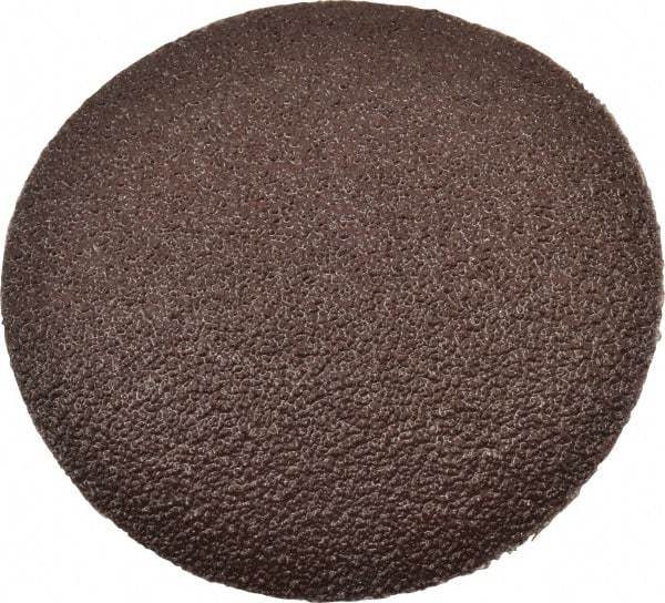 Made in USA - 4" Diam, 50 Grit Aluminum Oxide Adhesive PSA Disc - Coarse Grade, X Weighted Cloth Backing, For Low Speed Dual-Action Sanders, Random Orbital Sanders - Eagle Tool & Supply