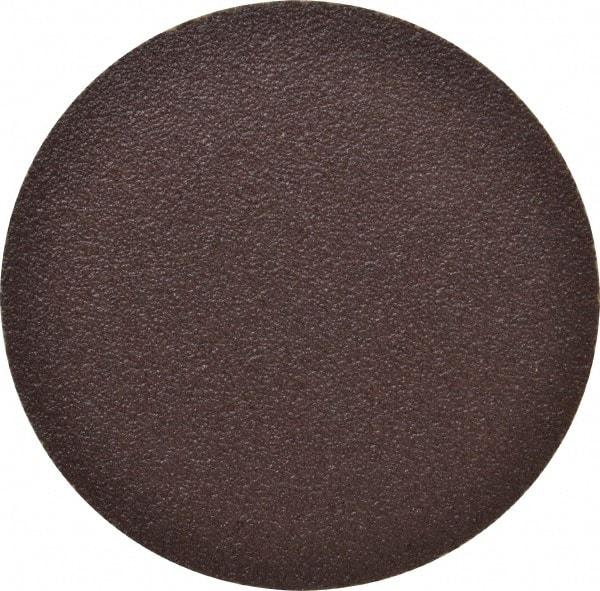 Made in USA - 8" Diam, 36 Grit Aluminum Oxide Adhesive PSA Disc - Very Coarse Grade, X Weighted Cloth Backing, For Low Speed Dual-Action Sanders, Random Orbital Sanders - Eagle Tool & Supply