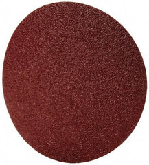 Made in USA - 8" Diam, 40 Grit Aluminum Oxide Adhesive PSA Disc - Coarse Grade, X Weighted Cloth Backing, For Low Speed Dual-Action Sanders, Random Orbital Sanders - Eagle Tool & Supply