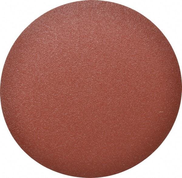 Made in USA - 8" Diam, 60 Grit Aluminum Oxide Adhesive PSA Disc - Medium Grade, X Weighted Cloth Backing, For Low Speed Dual-Action Sanders, Random Orbital Sanders - Eagle Tool & Supply