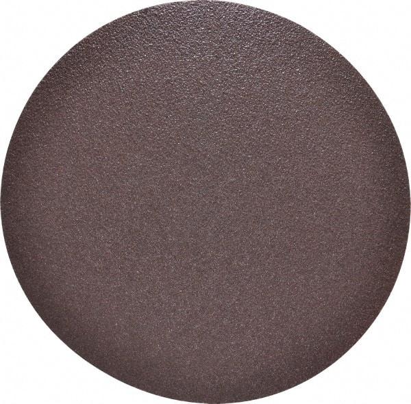 Made in USA - 12" Diam, 40 Grit Aluminum Oxide Adhesive PSA Disc - Coarse Grade, X Weighted Cloth Backing, For Low Speed Dual-Action Sanders, Random Orbital Sanders - Eagle Tool & Supply