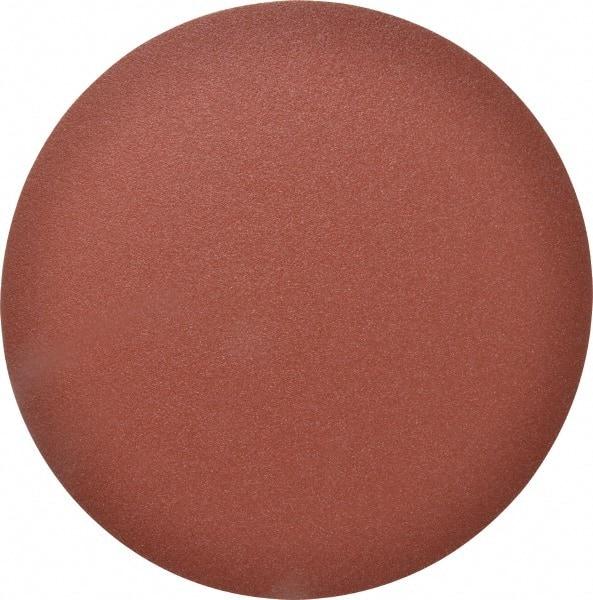 Made in USA - 12" Diam, 60 Grit Aluminum Oxide Adhesive PSA Disc - Medium Grade, X Weighted Cloth Backing, For Low Speed Dual-Action Sanders, Random Orbital Sanders - Eagle Tool & Supply