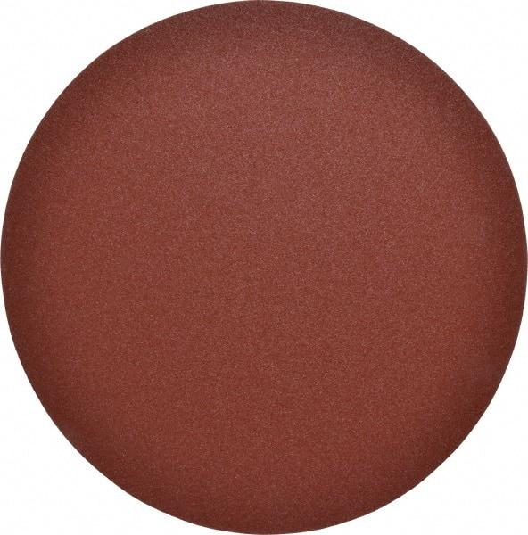 Made in USA - 12" Diam, 80 Grit Aluminum Oxide Adhesive PSA Disc - Medium Grade, X Weighted Cloth Backing, For Low Speed Dual-Action Sanders, Random Orbital Sanders - Eagle Tool & Supply