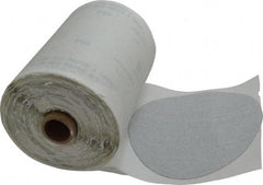 Made in USA - 6" Diam, 80 Grit Silicon Carbide Adhesive PSA Disc - Medium Grade, B Weighted Paper Backing, For Low Speed Dual-Action Sanders, Random Orbital Sanders - Eagle Tool & Supply
