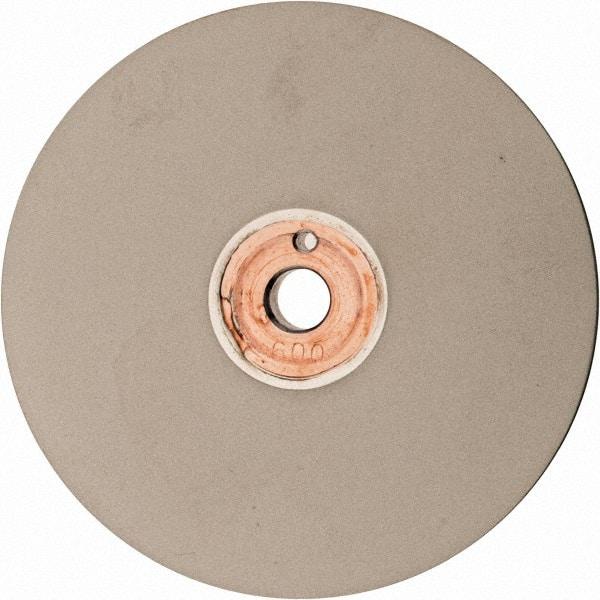 Accu-Finish - 5" Diam, 1/2" Hole Size, 1/2" Overall Thickness, 600 Grit, Tool & Cutter Grinding Wheel - Super Fine Grade, Diamond - Eagle Tool & Supply