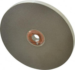 Accu-Finish - 6" Diam, 1/2" Hole Size, 1/2" Overall Thickness, 260 Grit, Tool & Cutter Grinding Wheel - Very Fine Grade, Diamond - Eagle Tool & Supply