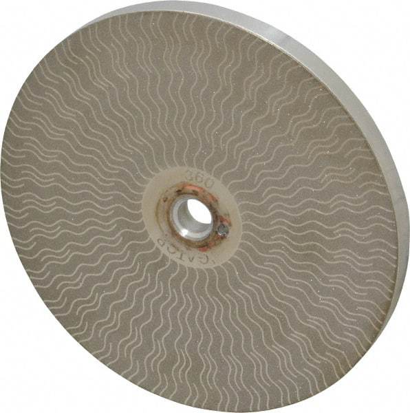 Accu-Finish - 6" Diam, 1/2" Hole Size, 1/2" Overall Thickness, 360 Grit, Tool & Cutter Grinding Wheel - Extra Fine Grade, Diamond - Eagle Tool & Supply