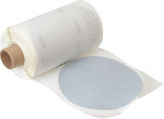 Made in USA - 5" Diam, 240 Grit Silicon Carbide Adhesive PSA Disc - Very Fine Grade, B Weighted Paper Backing, For Low Speed Dual-Action Sanders, Random Orbital Sanders - Eagle Tool & Supply