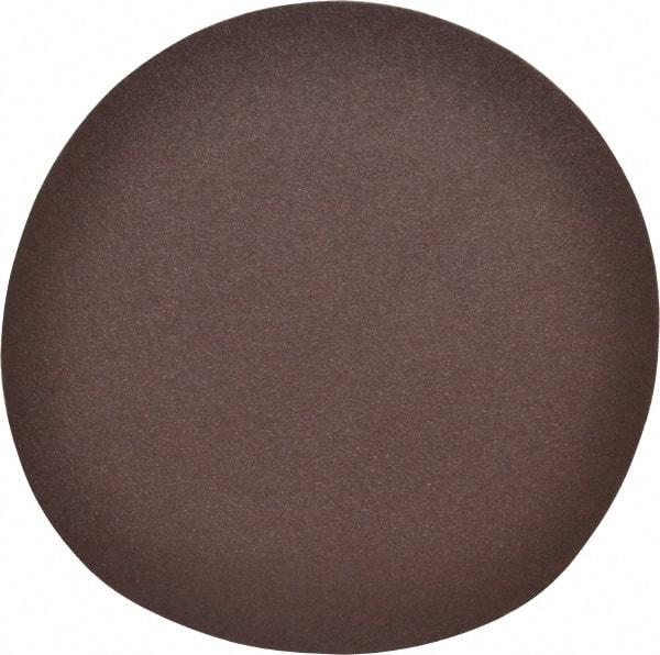Made in USA - 14" Diam, 40 Grit Aluminum Oxide Adhesive PSA Disc - Coarse Grade, X Weighted Cloth Backing, For Low Speed Dual-Action Sanders, Random Orbital Sanders - Eagle Tool & Supply