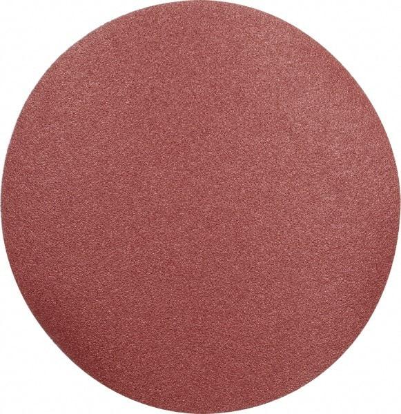 Made in USA - 15" Diam, 50 Grit Aluminum Oxide Adhesive PSA Disc - Coarse Grade, X Weighted Cloth Backing, For Low Speed Dual-Action Sanders, Random Orbital Sanders - Eagle Tool & Supply
