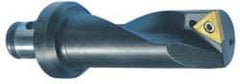 Komet - 0.311" Min Bore Diam, 32mm Shank Diam, ABS-KFK-UJ Indexable Boring Bar - 1.102" Max Bore Depth, TOGX 06T102, TOGX 06T103 Insert, Screw Holding Method - Eagle Tool & Supply