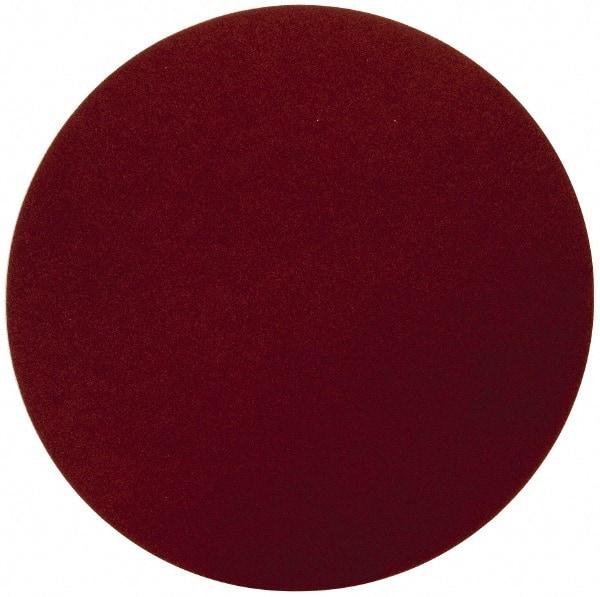 Made in USA - 20" Diam, 80 Grit Aluminum Oxide Adhesive PSA Disc - Medium Grade, X Weighted Cloth Backing, For Low Speed Dual-Action Sanders, Random Orbital Sanders - Eagle Tool & Supply