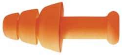 Howard Leight - Reusable, Corded, 25 dB, Flange Earplugs - Orange, 100 Pairs - Eagle Tool & Supply