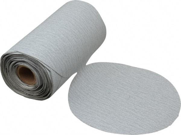 Made in USA - 6" Diam, 150 Grit Silicon Carbide Adhesive PSA Disc - Very Fine Grade, B Weighted Paper Backing, For Low Speed Dual-Action Sanders, Random Orbital Sanders - Eagle Tool & Supply