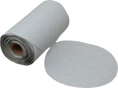 Made in USA - 6" Diam, 150 Grit Silicon Carbide Adhesive PSA Disc - Very Fine Grade, B Weighted Paper Backing, For Low Speed Dual-Action Sanders, Random Orbital Sanders - Eagle Tool & Supply
