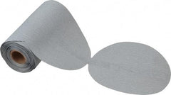 Made in USA - 6" Diam, 320 Grit Silicon Carbide Adhesive PSA Disc - Extra Fine Grade, B Weighted Paper Backing, For Low Speed Dual-Action Sanders, Random Orbital Sanders - Eagle Tool & Supply