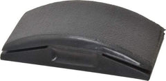 Value Collection - Sanding Block - 1-1/4" Deep, Natural Rubber, Compatible with Standard Size Sandpaper - Eagle Tool & Supply