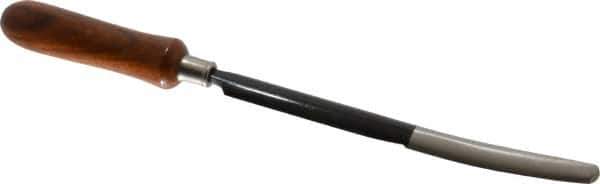 Value Collection - Hand Deburring Half Round Tool - Steel Blade - Eagle Tool & Supply