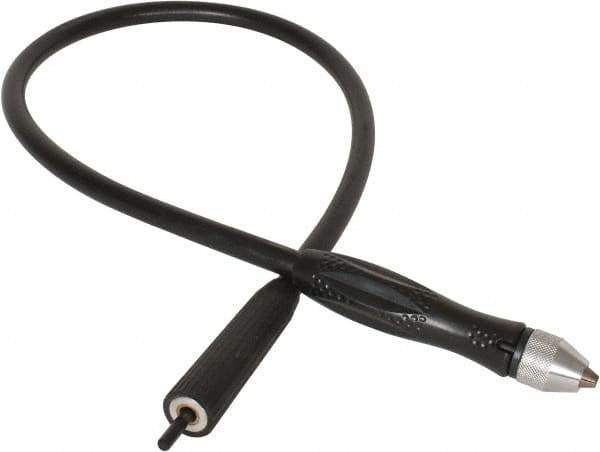 Dico - 40" Long x 3/8-24 Thread Size Flexible Motor Shaft - Compatible with 1/4" Shaft Diam, Converts Drill & Bench Motors to Flex Shaft - Eagle Tool & Supply