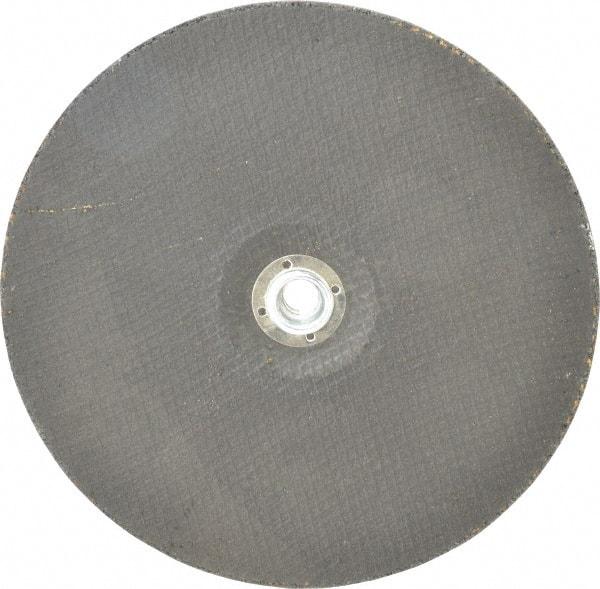Norton - 9" Wheel Diam, 1/4" Wheel Thickness, Type 27 Depressed Center Wheel - Ceramic, 6,600 Max RPM, Compatible with Angle Grinder - Eagle Tool & Supply