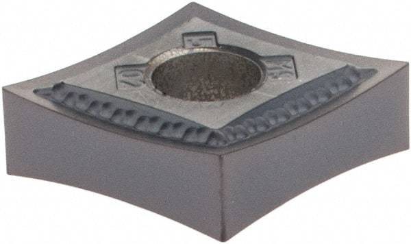 Kennametal - CNMG430.5 MS Grade KC5025 Carbide Turning Insert - TiAlN Finish, 80° Diamond, 1/2" Inscr Circle, 3/16" Thick, 0.0079" Corner Radius - Eagle Tool & Supply