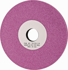 Grier Abrasives - 7" Diam x 1-1/4" Hole x 1/2" Thick, I Hardness, 46 Grit Surface Grinding Wheel - Eagle Tool & Supply