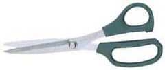 Clauss - 3-1/4" LOC, 8" OAL Stainless Steel Standard Shears - Ambidextrous, Straight Handle, For General Purpose Use - Eagle Tool & Supply