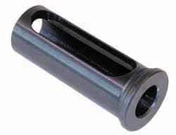 Collis Tool - 3/8" ID, 1-1/4" OD, 3-1/4" Length Under Head, Type C Lathe Tool Holder Bushing - 3/16" Head Thickness, 2-7/8" Slot Length - Exact Industrial Supply