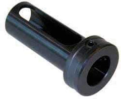 Collis Tool - 1/2" ID, 1-1/2" OD, 3-1/4" Length Under Head, Type Z Lathe Tool Holder Bushing - 3/4" Head Thickness, 2-7/8" Slot Length - Exact Industrial Supply