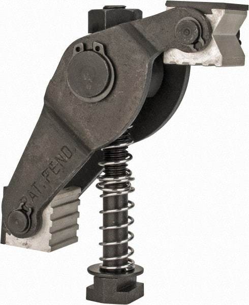 Gibraltar - 3/8" Stud, 2.13" Max Clamping Height, Steel Strap Clamp Assembly - 1-1/2" Strap Thickness, 4.55" Strap Len, 1-1/2" Strap Width - Eagle Tool & Supply