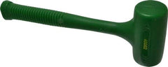 Garland - 26 oz Head 2" Face Diam Polyurethane Dead Blow Hammer - 11-1/2" OAL, Polyurethane Handle - Eagle Tool & Supply