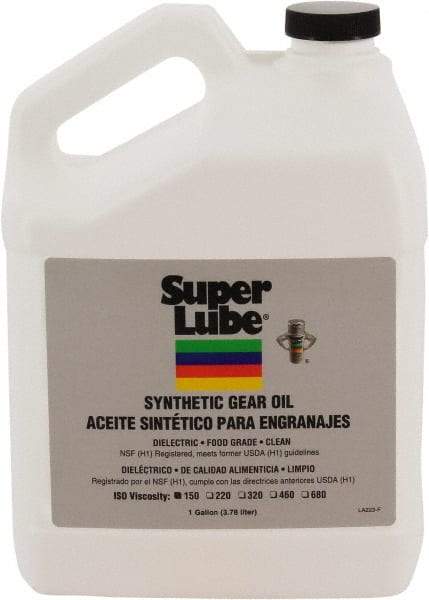 Synco Chemical - 1 Gal Bottle, Synthetic Gear Oil - -45°F to 450°F, ISO 150 - Eagle Tool & Supply