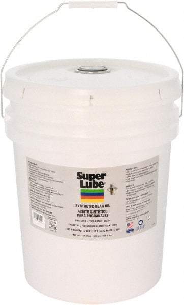 Synco Chemical - 5 Gal Pail, Synthetic Gear Oil - -45°F to 450°F, ISO 460 - Eagle Tool & Supply