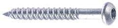 Made in USA - 5/16" Diam, 2-1/4" Torx Drive, Concrete Screw & Masonry Fastener - Steel, Blue Climaseal Finish - Eagle Tool & Supply