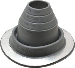 ITW Buildex - Metal Roof Flashing for 1-3/4 to 3-3/4" Pipe - 250°F Max Working Temp - Eagle Tool & Supply