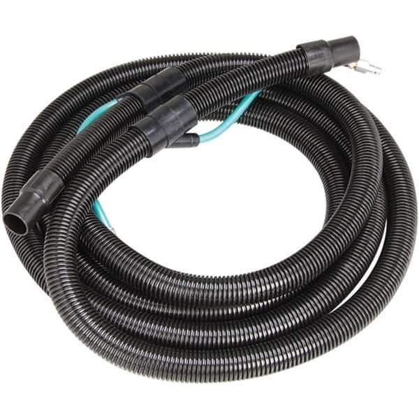 Dynabrade - 20' Hose Length, 1-1/4" Vacuum Cleaner Attachments & Hose - 1-1/4" - Eagle Tool & Supply