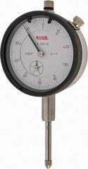 SPI - 0.001" Graduation, 0-100 Dial Reading, Indicator & Base Kit - 4-1/2" Base Length x 1-1/4" Base Width x 1" Base Height, 2-1/4" Dial Diam - Eagle Tool & Supply