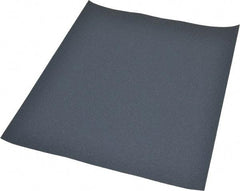 Value Collection - 320 Grit, Silicon Carbide Sanding Sheet - 11" Long x 9" Wide, Extra Fine Grade, A Weighted Paper Backing - Eagle Tool & Supply