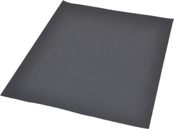 Value Collection - 400 Grit, Silicon Carbide Sanding Sheet - 11" Long x 9" Wide, Super Fine Grade, A Weighted Paper Backing - Eagle Tool & Supply